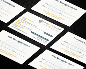 Business Card Design by LAXMI DESIGNHUB for Eye Care Center | Design: #35542617