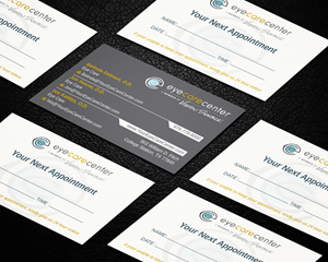 Business Card Design by LAXMI DESIGNHUB for Eye Care Center | Design: #35542659