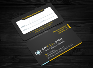 Business Card Design by LAXMI DESIGNHUB for Eye Care Center | Design: #35556146