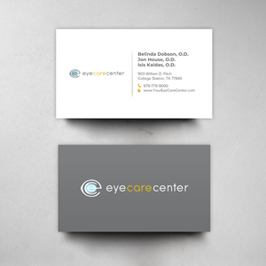 Business Card Design by chandrayaan.creative for Eye Care Center | Design: #35533372