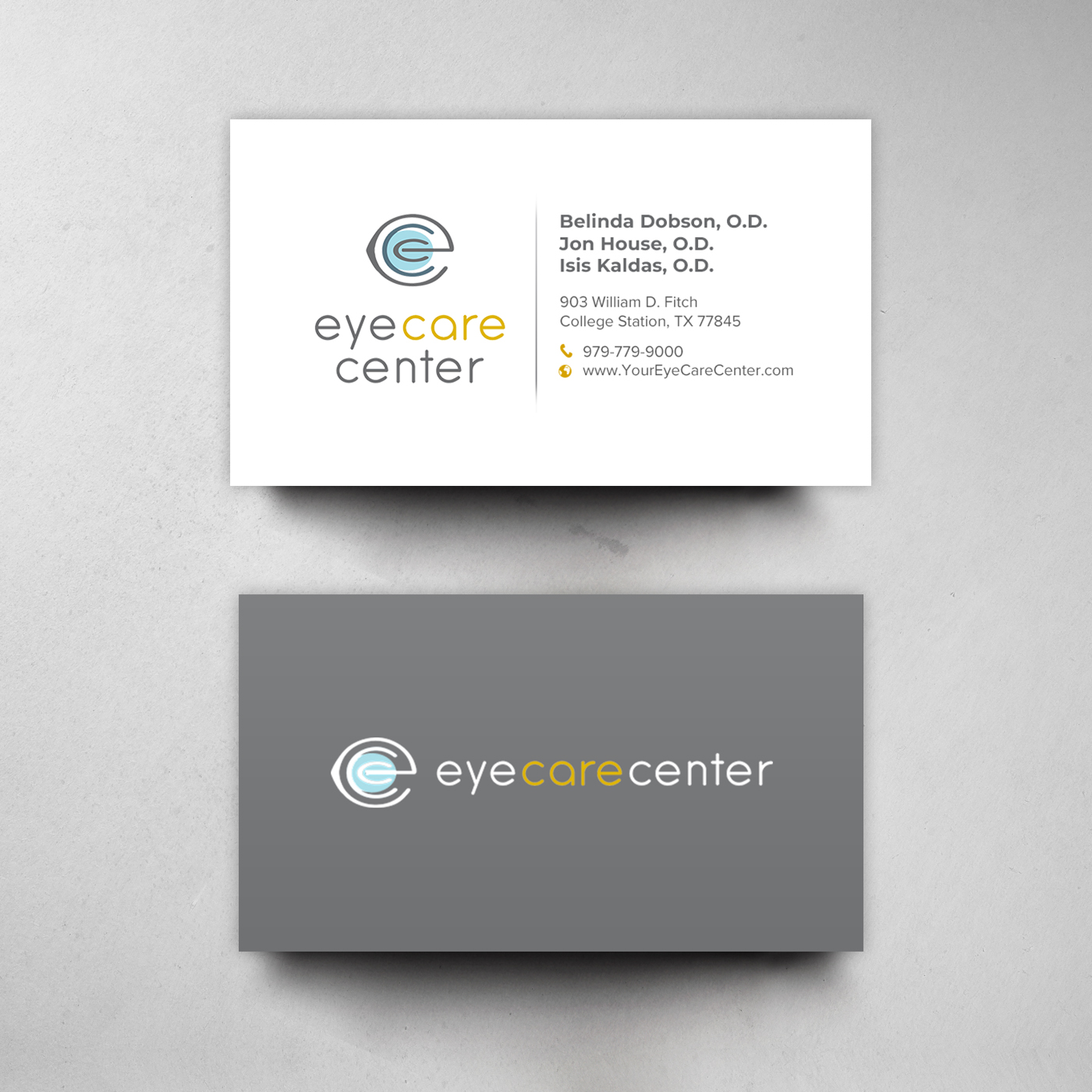 Business Card Design by chandrayaan.creative for Eye Care Center | Design #35533388
