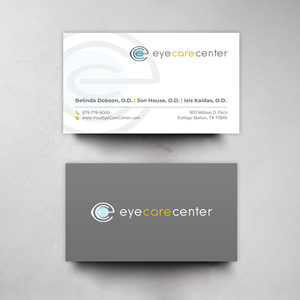 Business Card Design by chandrayaan.creative for Eye Care Center | Design: #35533588