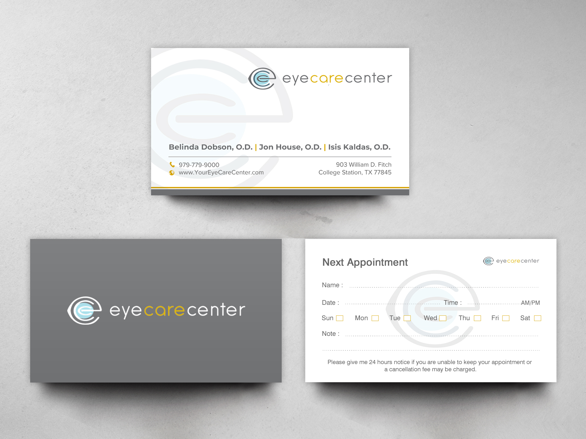 Business Card Design by chandrayaan.creative for Eye Care Center | Design #35544168