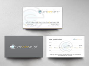 Business Card Design by chandrayaan.creative for Eye Care Center | Design: #35544168
