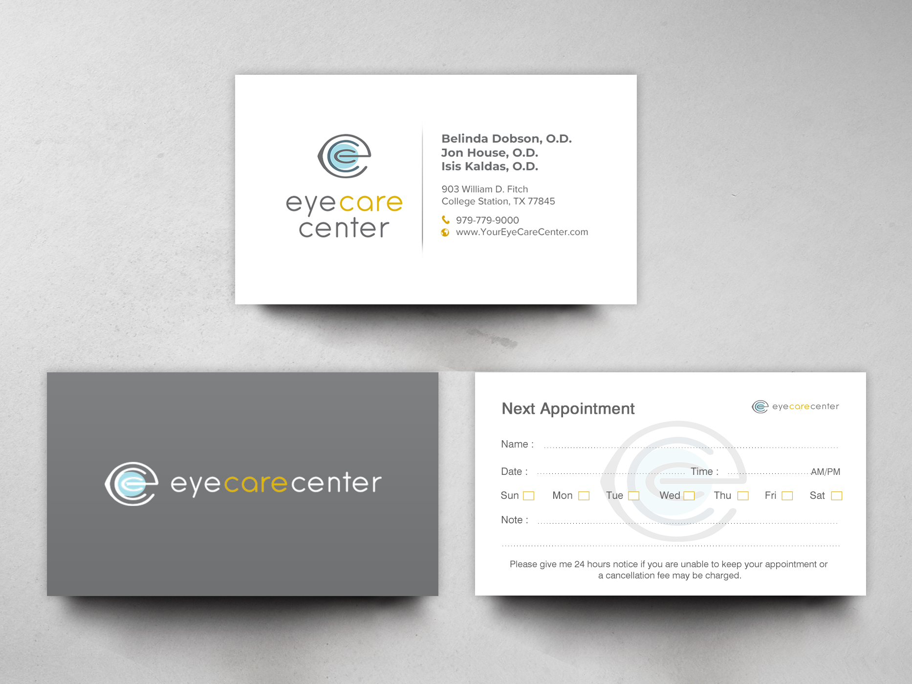 Business Card Design by chandrayaan.creative for Eye Care Center | Design #35544169