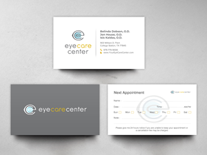 Business Card Design by chandrayaan.creative for Eye Care Center | Design: #35544169