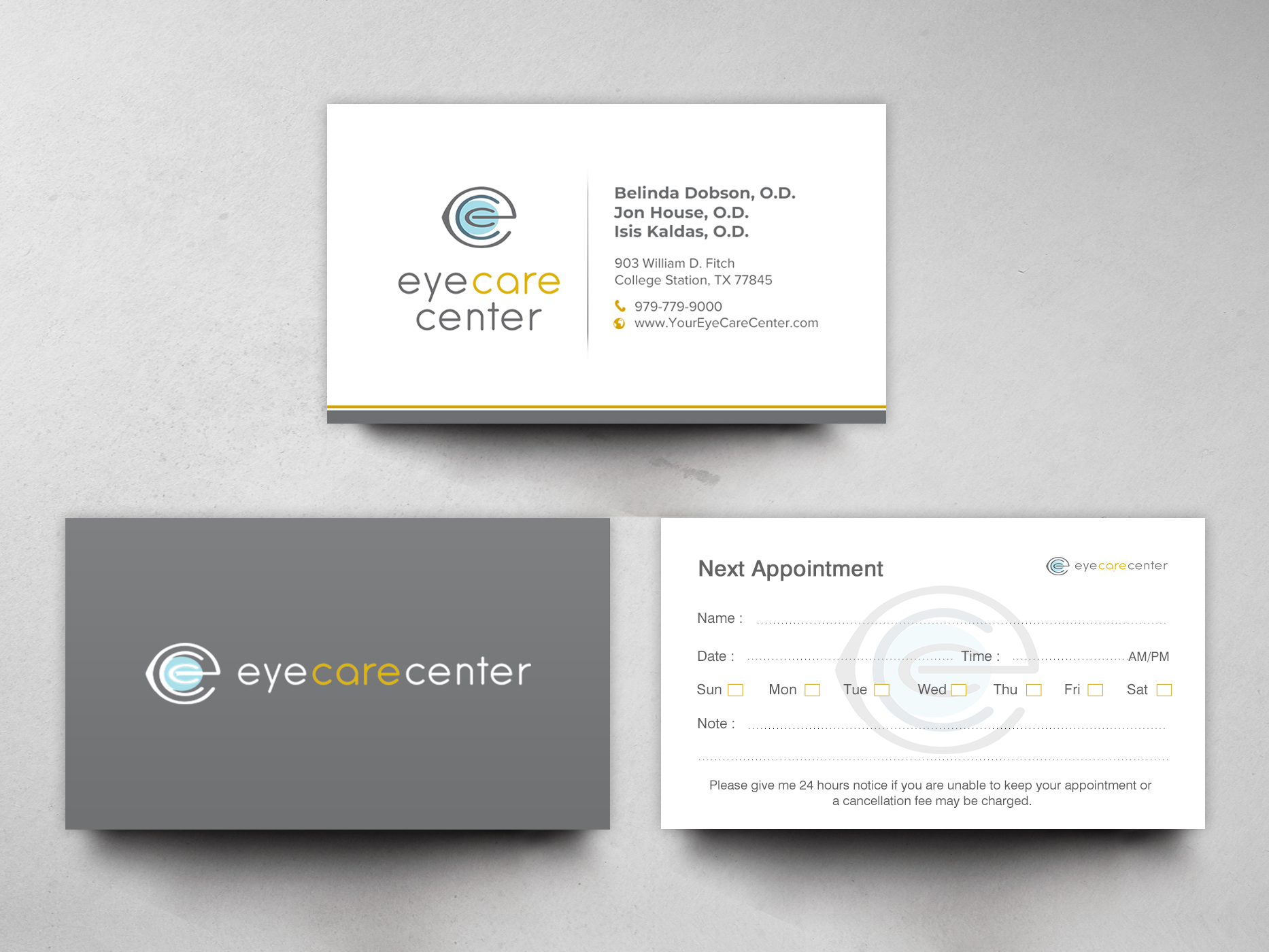 Business Card Design by chandrayaan.creative for Eye Care Center | Design #35544171