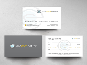 Business Card Design by chandrayaan.creative for Eye Care Center | Design: #35544172