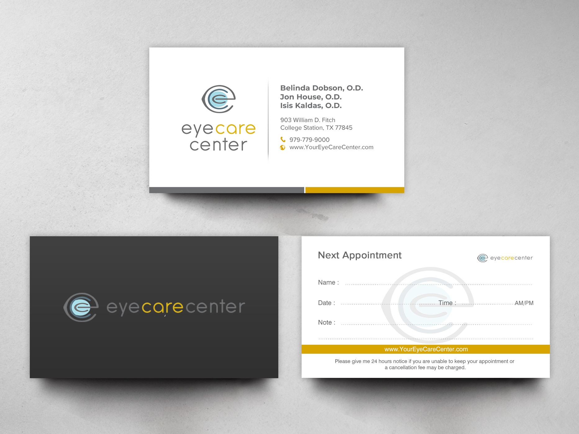 Business Card Design by chandrayaan.creative for Eye Care Center | Design #35544173
