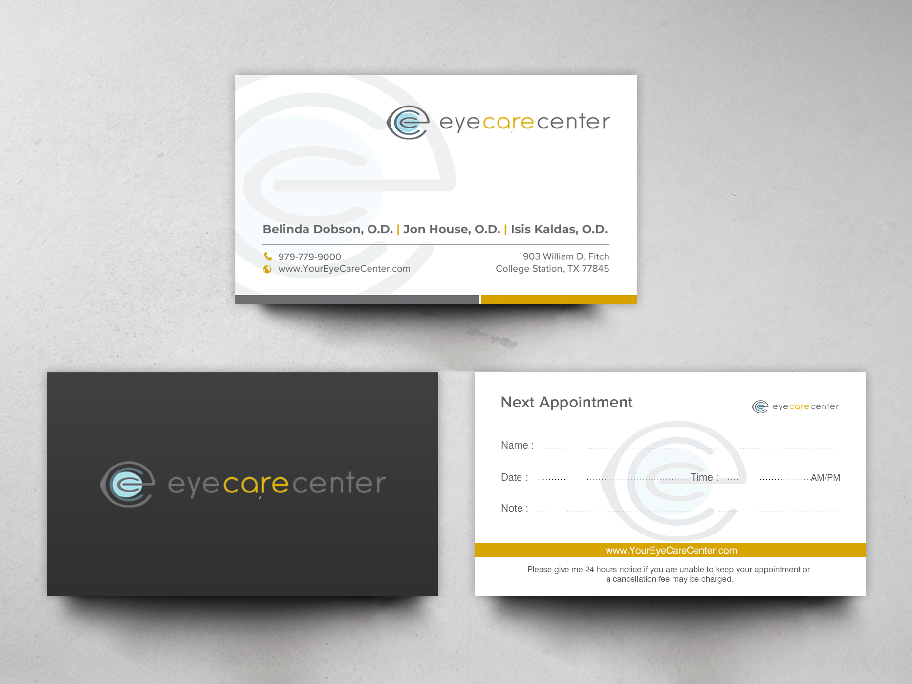 Business Card Design by chandrayaan.creative for Eye Care Center | Design #35544174