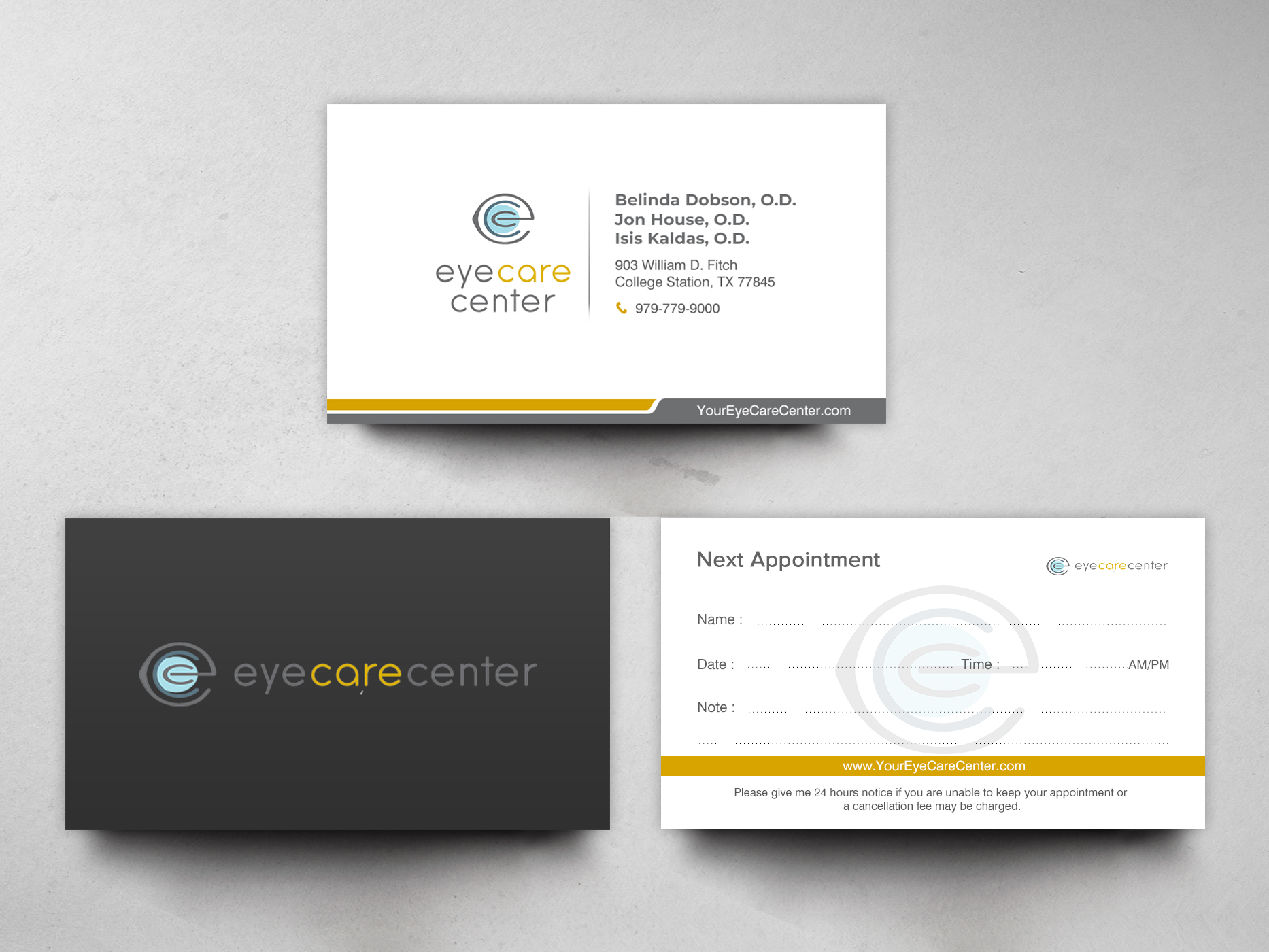 Business Card Design by chandrayaan.creative for Eye Care Center | Design #35544176