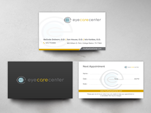 Business Card Design by chandrayaan.creative for Eye Care Center | Design: #35544177