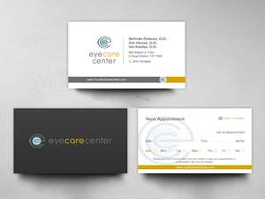 Business Card Design by chandrayaan.creative for Eye Care Center | Design: #35544183