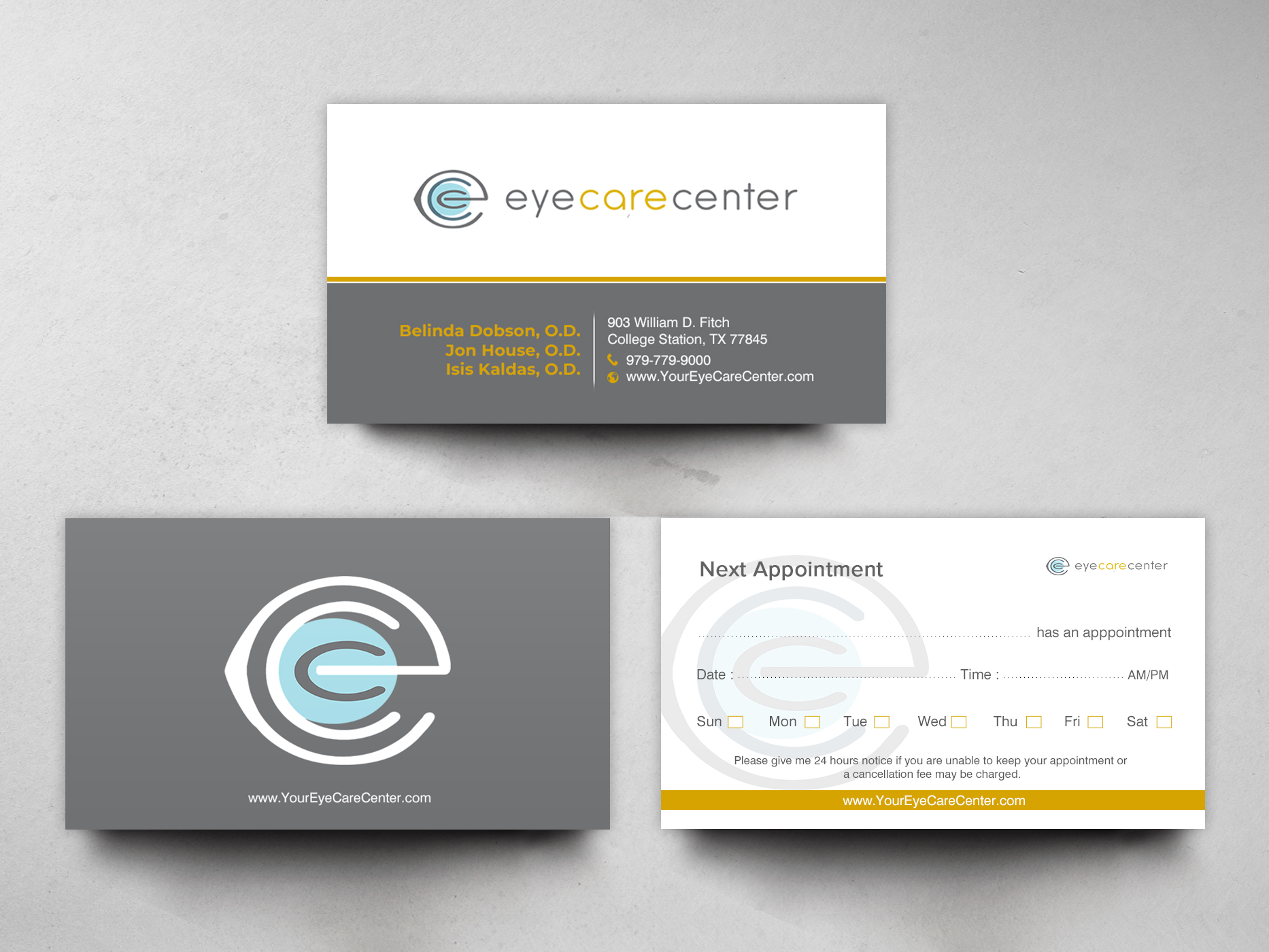 Business Card Design by chandrayaan.creative for Eye Care Center | Design #35544184