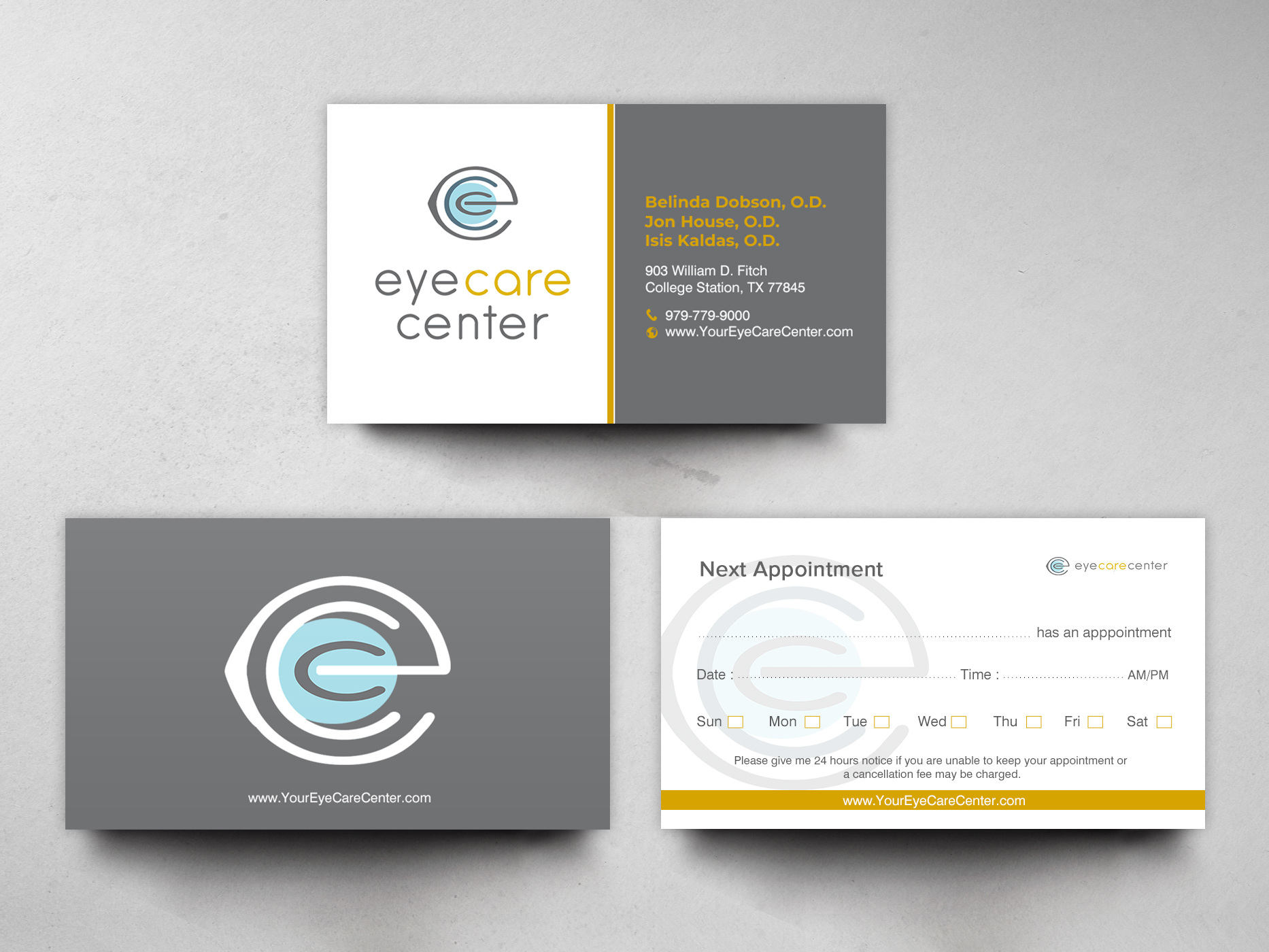 Business Card Design by chandrayaan.creative for Eye Care Center | Design #35544186