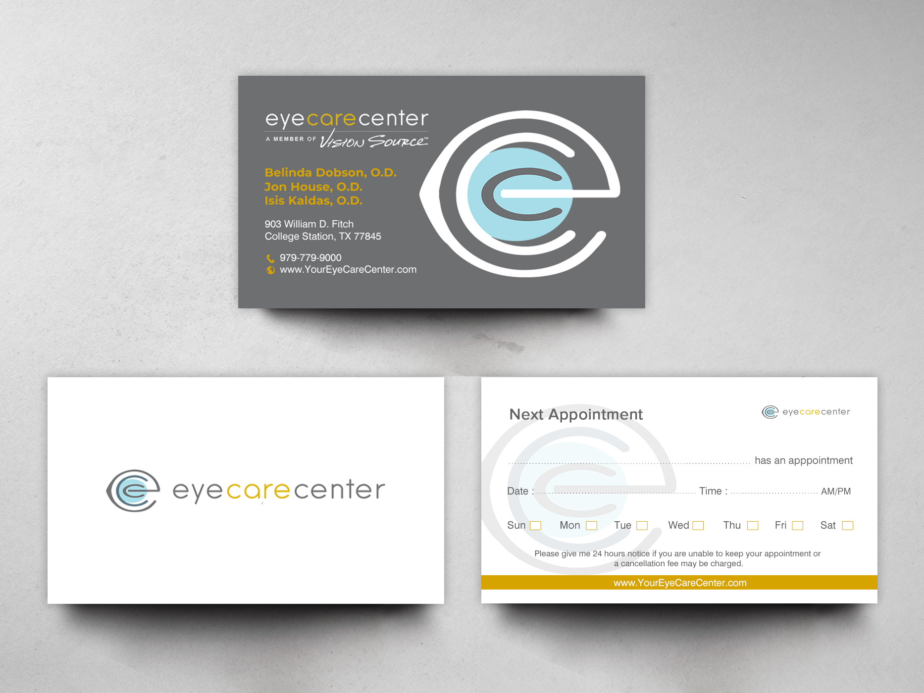 Business Card Design by chandrayaan.creative for Eye Care Center | Design #35544188