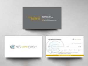 Business Card Design by chandrayaan.creative for Eye Care Center | Design: #35544189