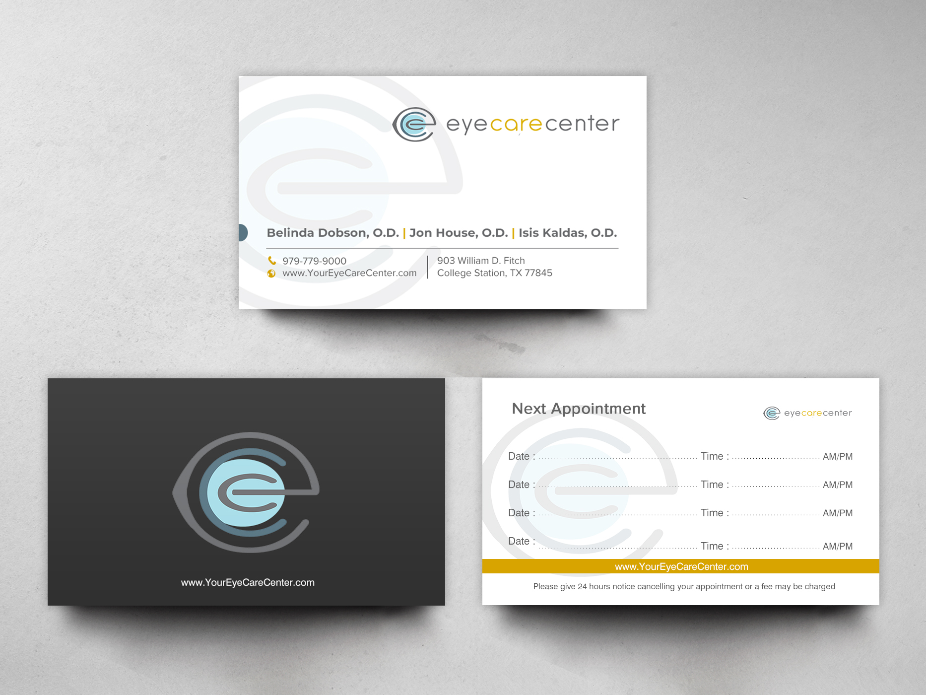 Business Card Design by chandrayaan.creative for Eye Care Center | Design #35544190