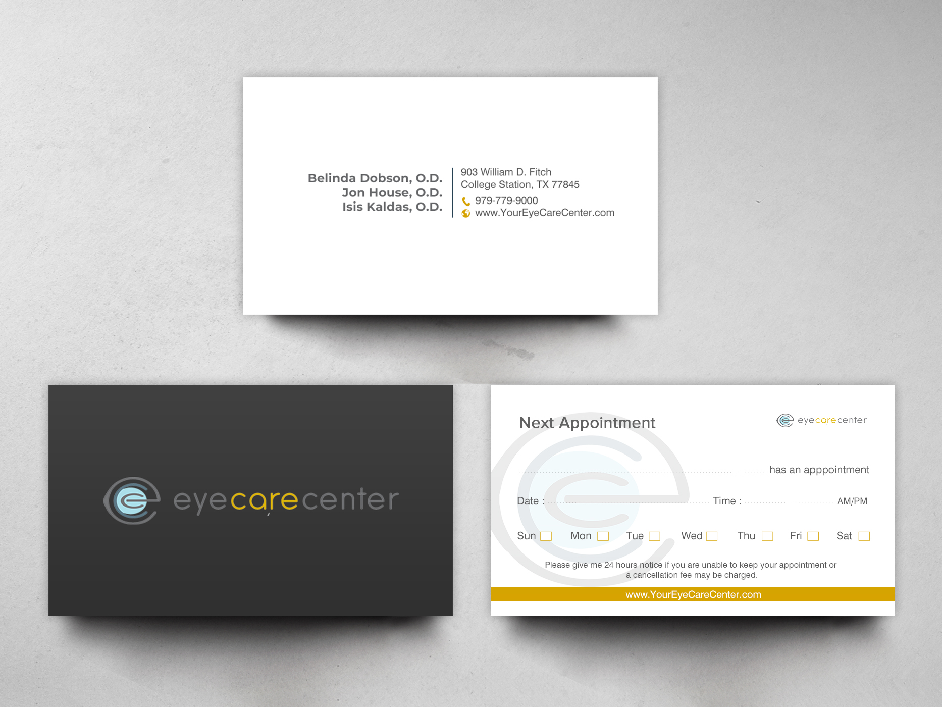 Business Card Design by chandrayaan.creative for Eye Care Center | Design #35544191