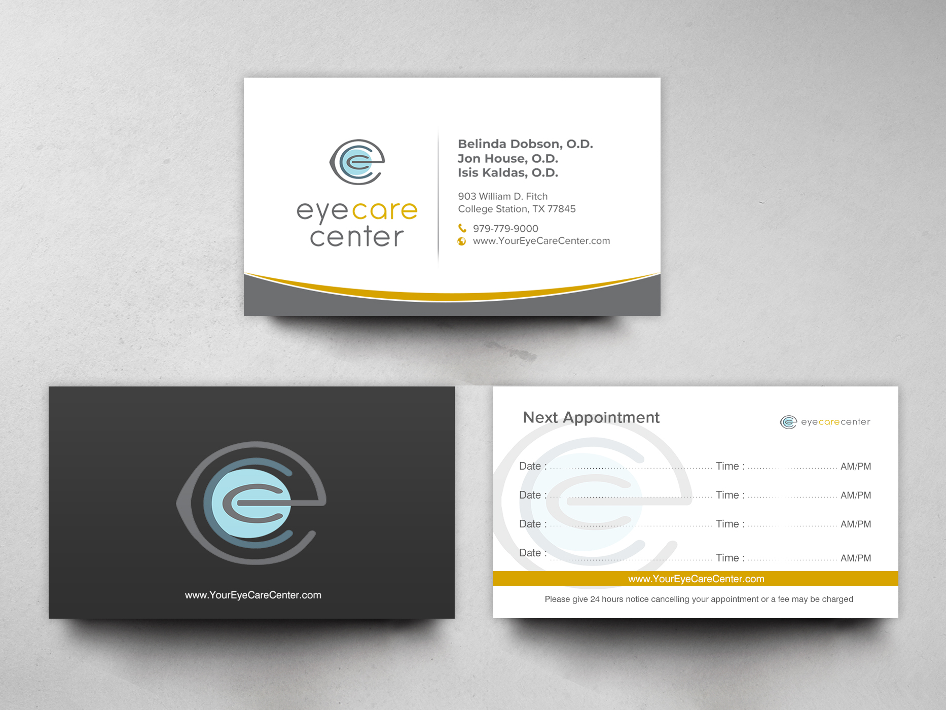 Business Card Design by chandrayaan.creative for Eye Care Center | Design #35544193