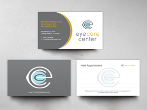 Business Card Design by chandrayaan.creative for Eye Care Center | Design: #35544194