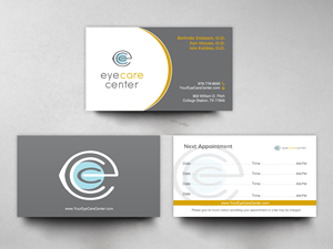 Business Card Design by chandrayaan.creative for Eye Care Center | Design: #35544195