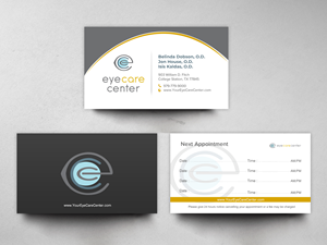 Business Card Design by chandrayaan.creative for Eye Care Center | Design: #35544196