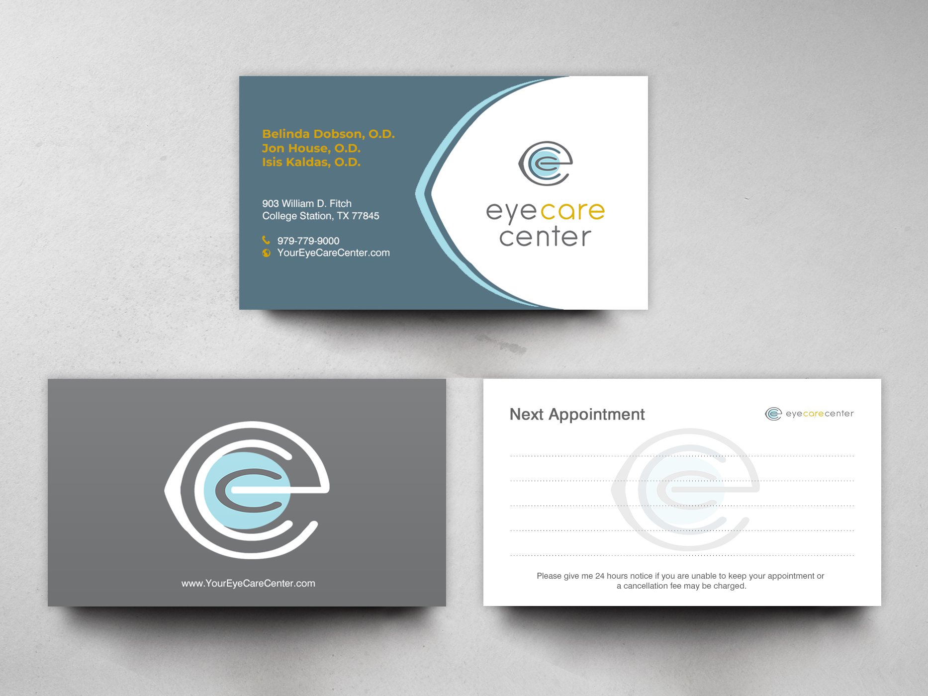 Business Card Design by chandrayaan.creative for Eye Care Center | Design #35544197
