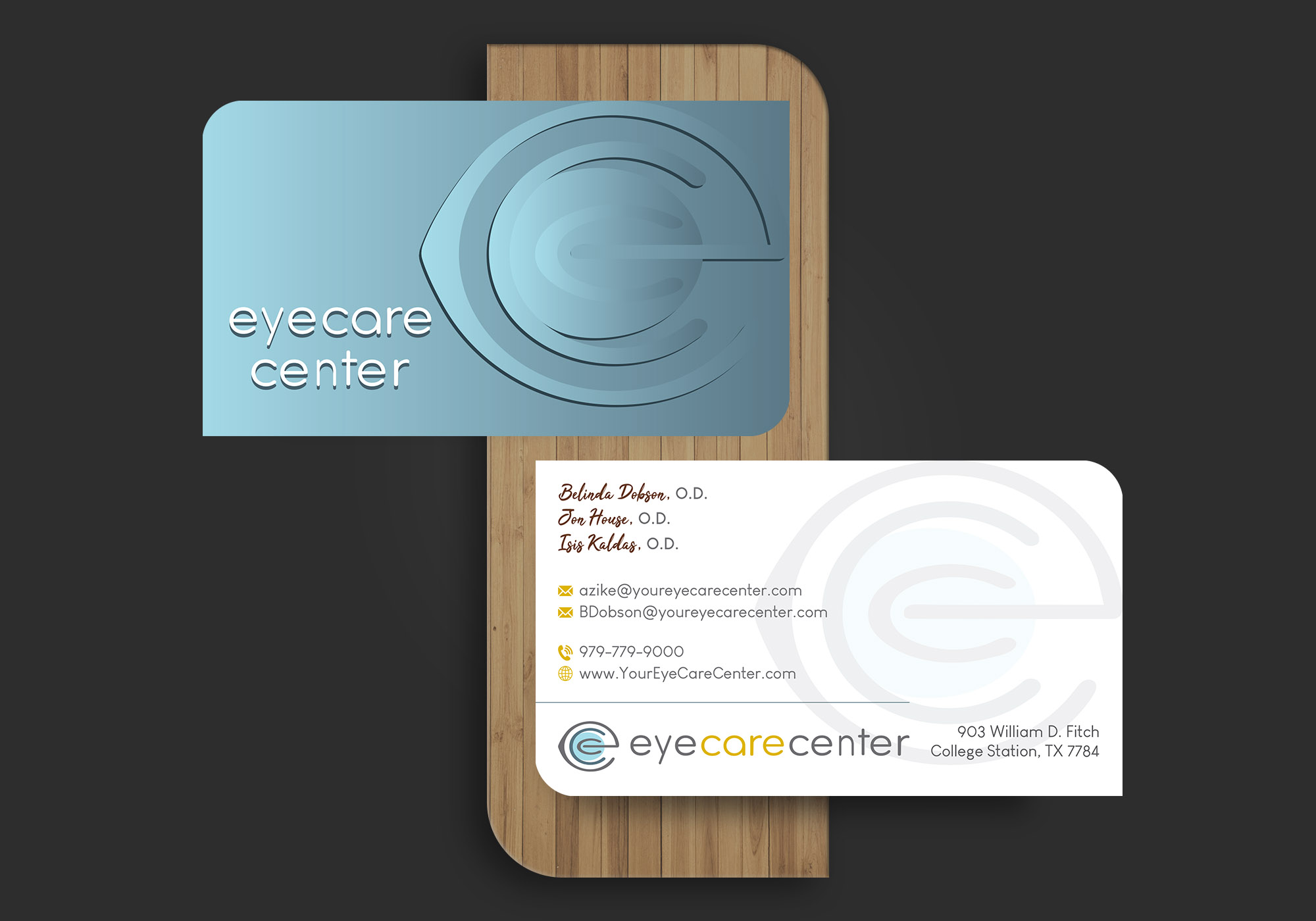 Business Card Design by Magic of Art for Eye Care Center | Design #35543916