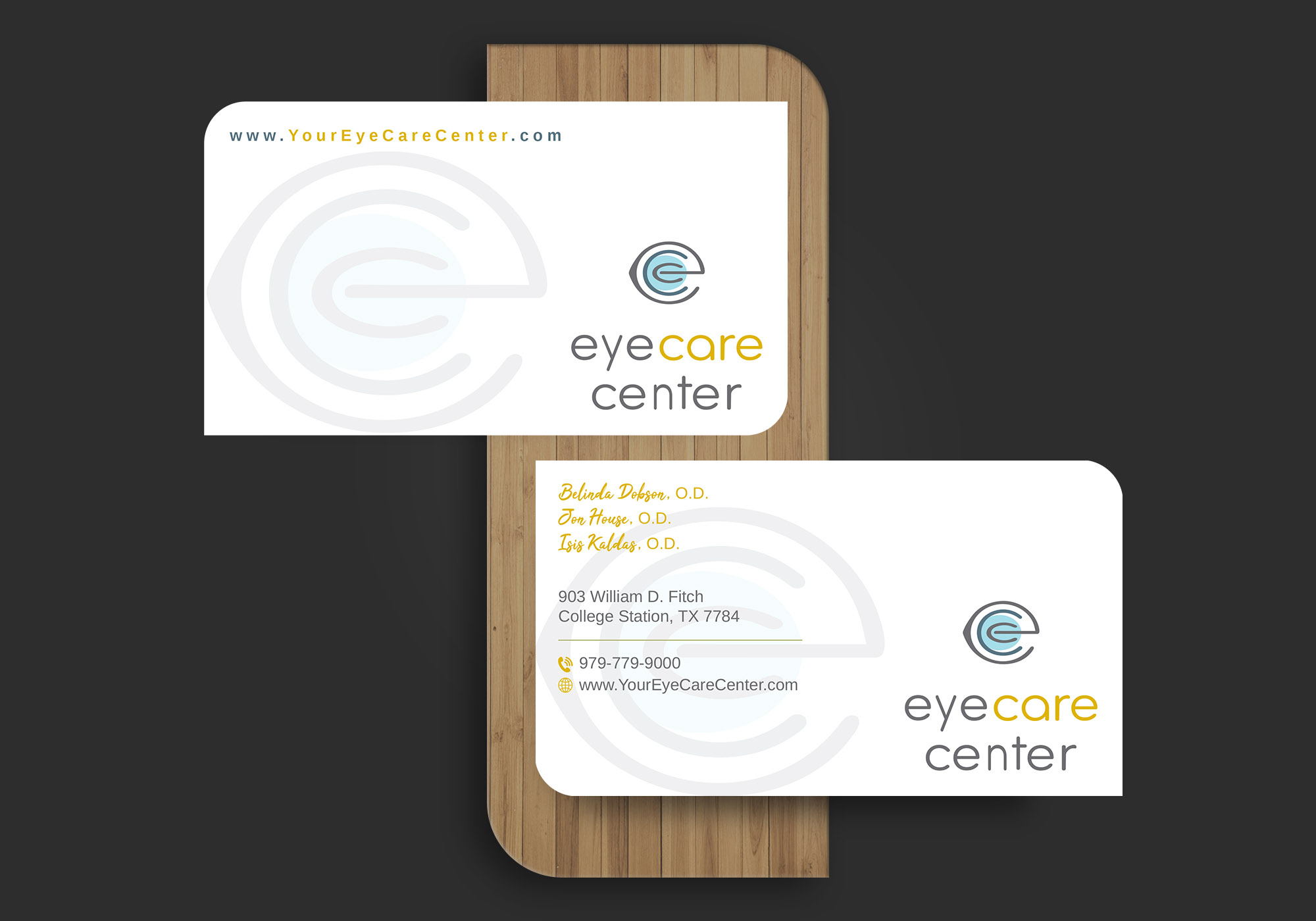 Diseño de Tarjeta de Presentación por Magic of Art para Eye Care Center | Diseño #35543923