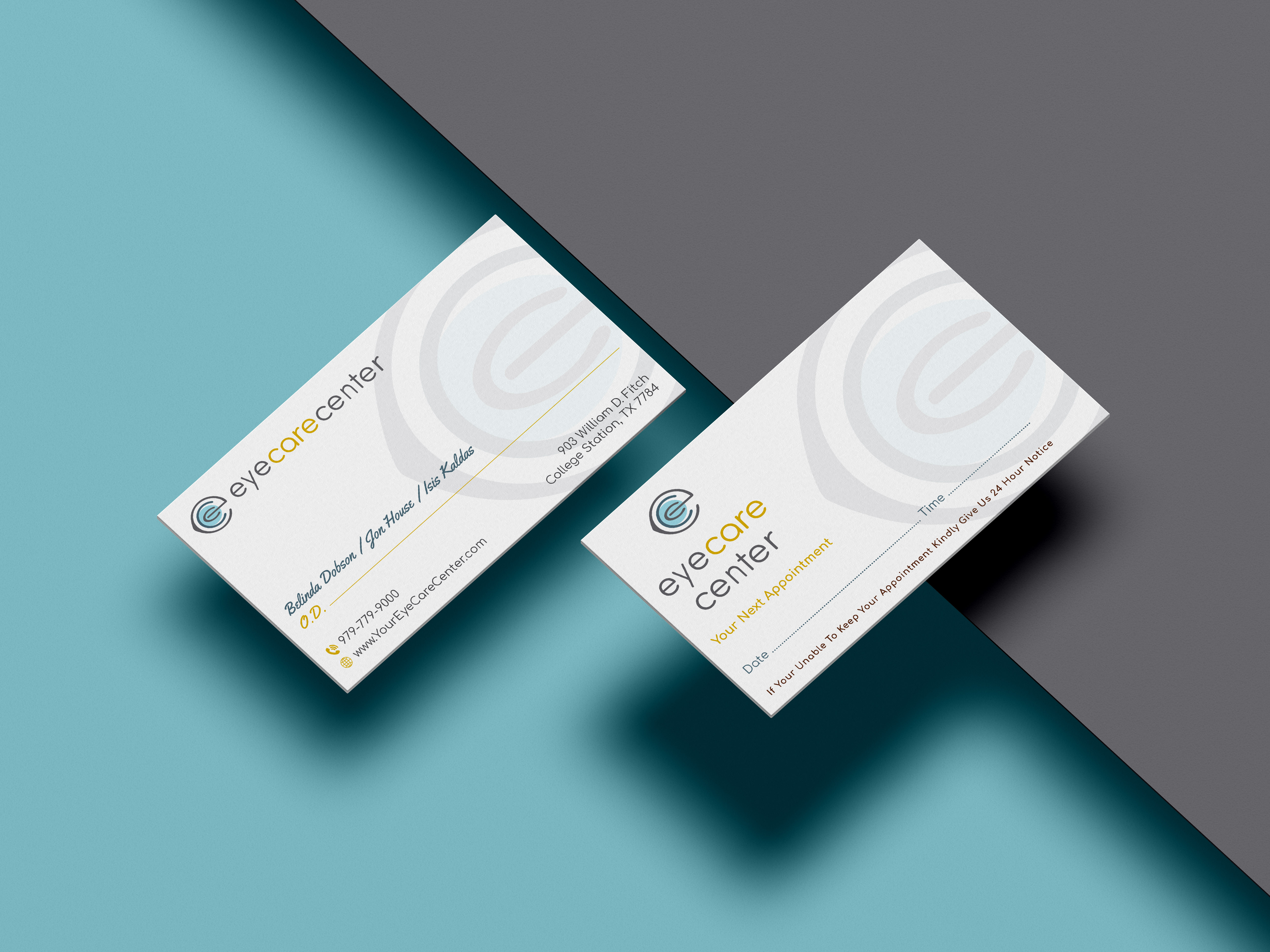 Diseño de Tarjeta de Presentación por Magic of Art para Eye Care Center | Diseño #35543925