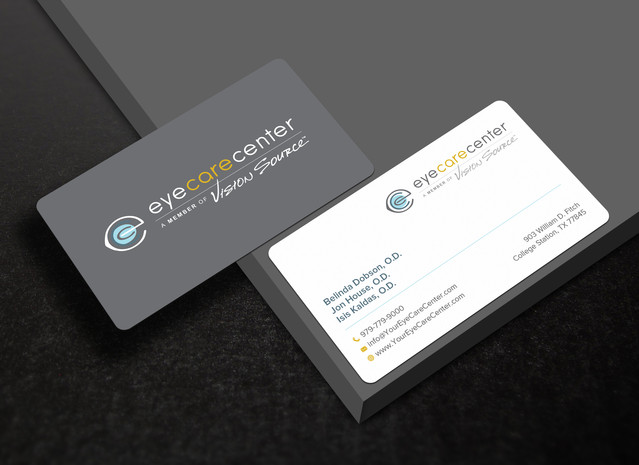 Diseño de Tarjeta de Presentación por Uttom 2 para Eye Care Center | Diseño #35528556