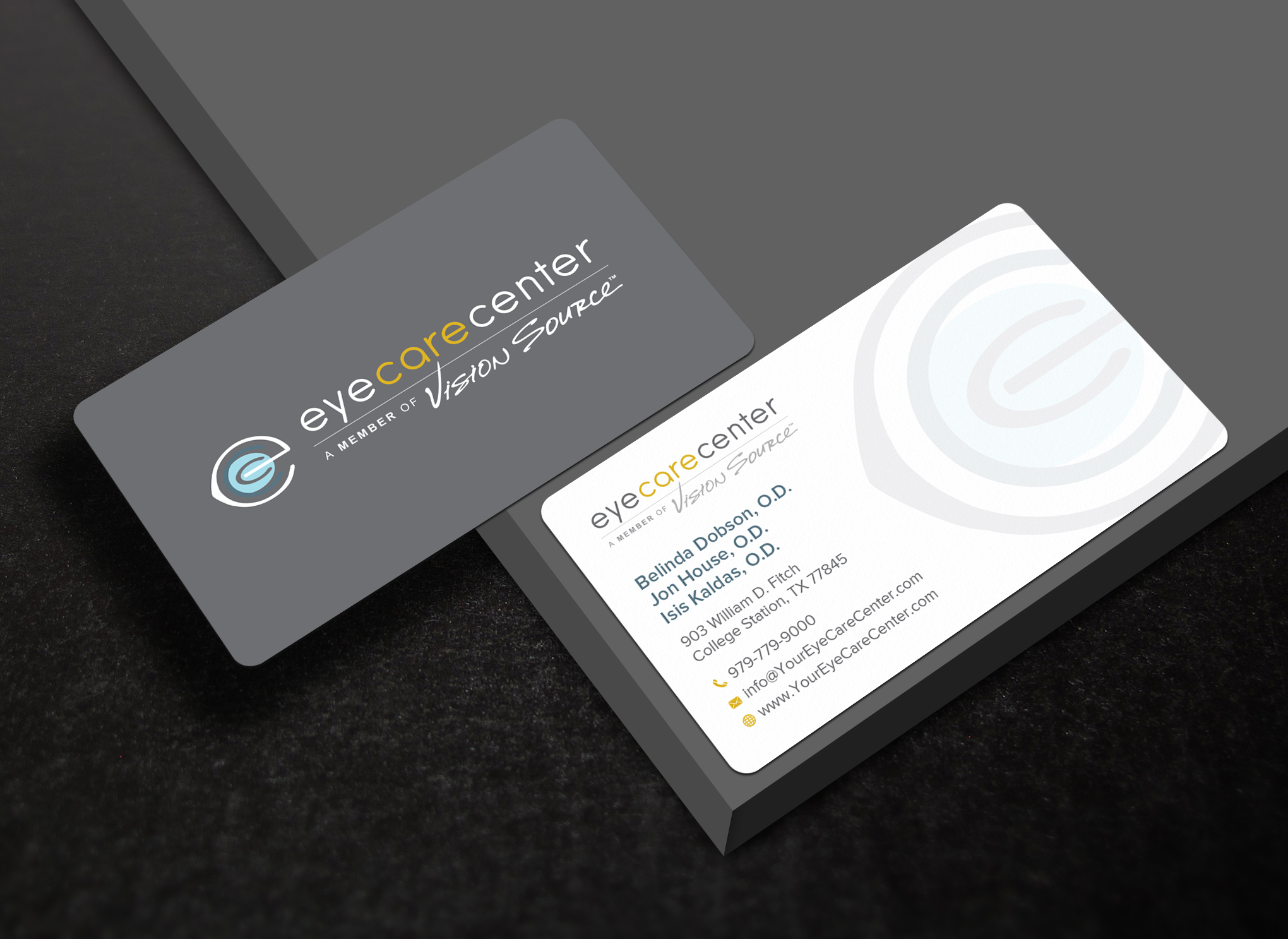 Business Card Design by Uttom 2 for Eye Care Center | Design #35528557
