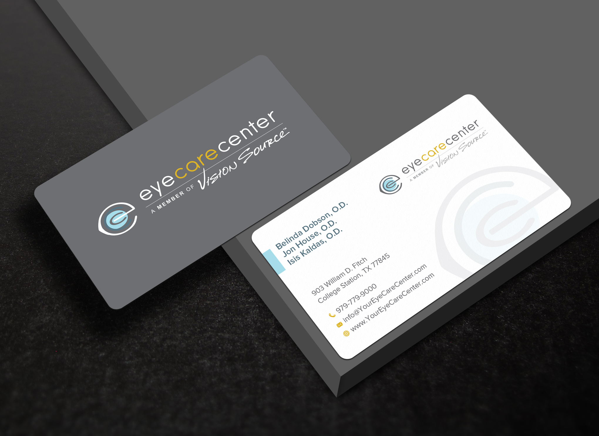 Business Card Design by Uttom 2 for Eye Care Center | Design #35529134