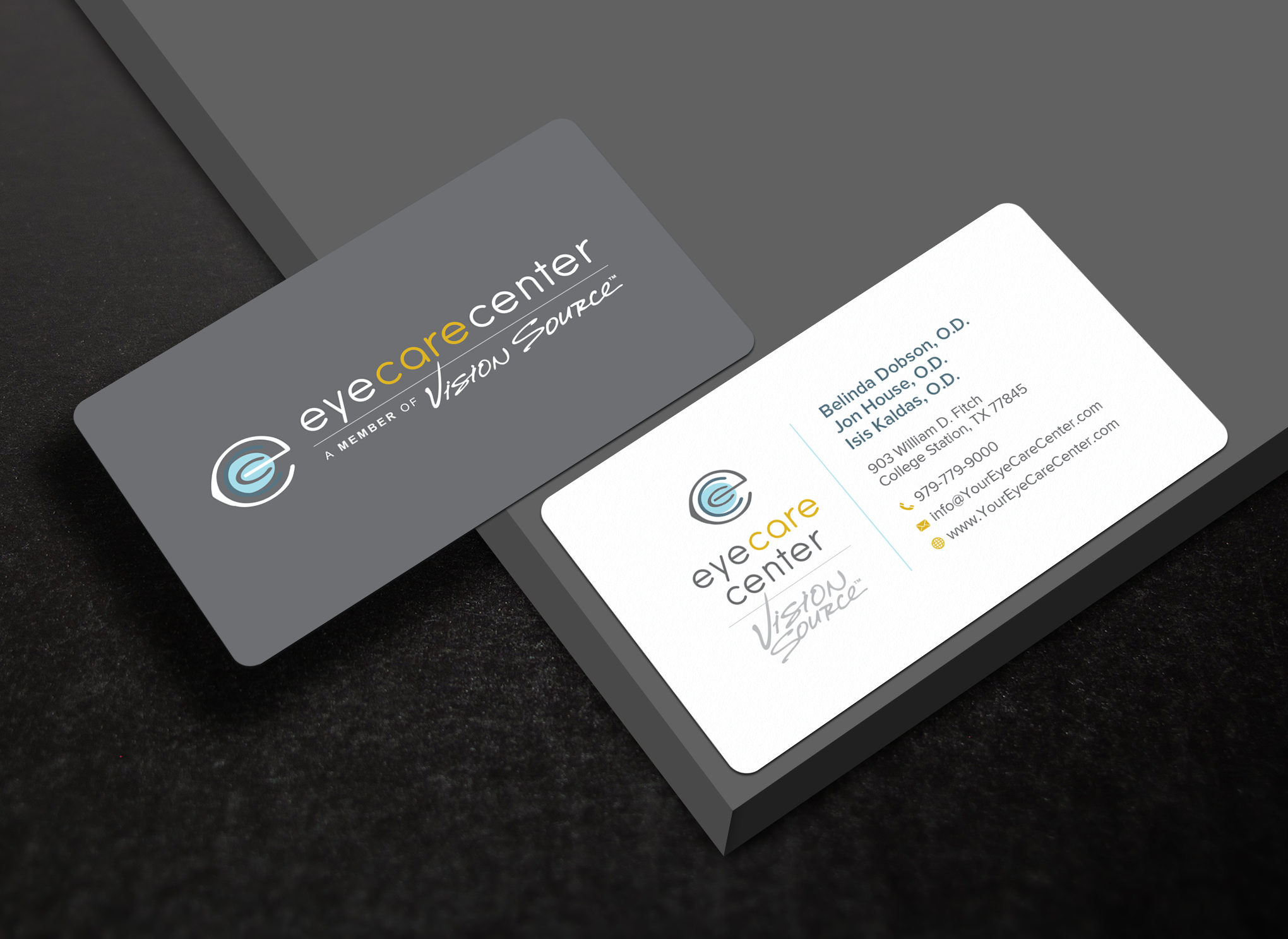 Business Card Design by Uttom 2 for Eye Care Center | Design #35529135