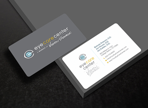 Diseño de Tarjeta de Presentación por Uttom 2 para Eye Care Center | Diseño: #35529135