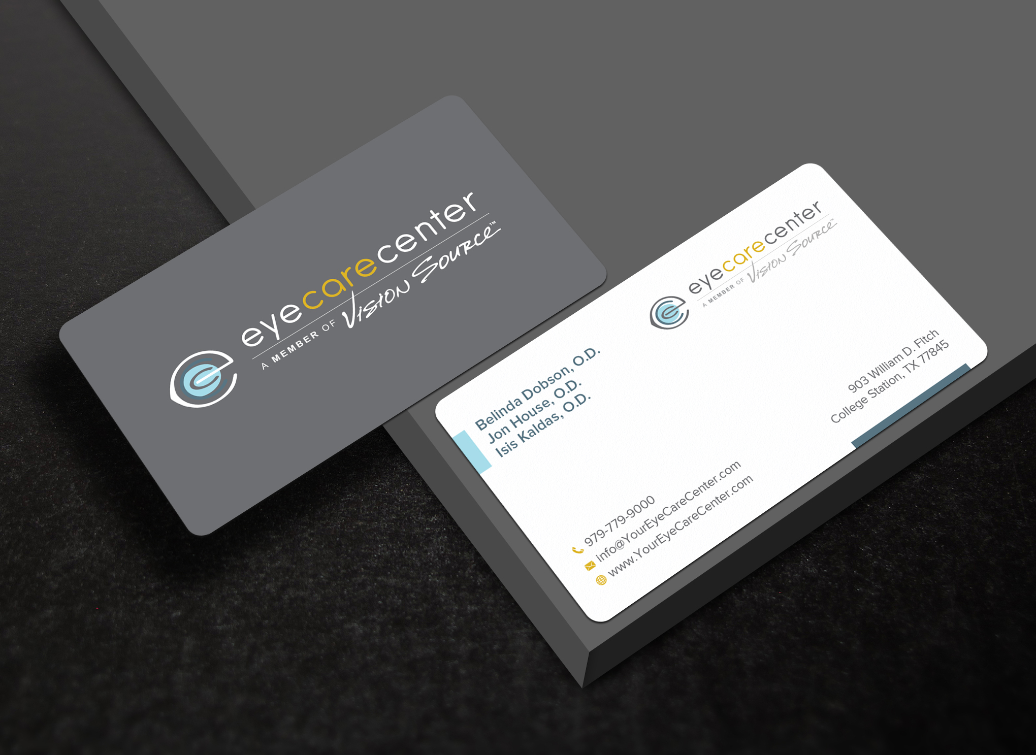 Business Card Design by Uttom 2 for Eye Care Center | Design #35529136