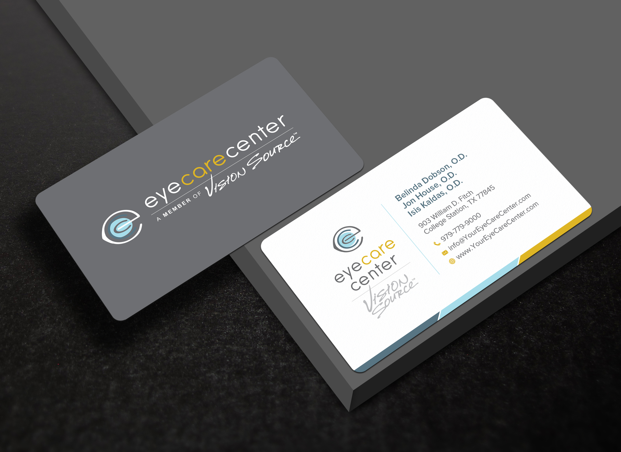 Business Card Design by Uttom 2 for Eye Care Center | Design #35529138