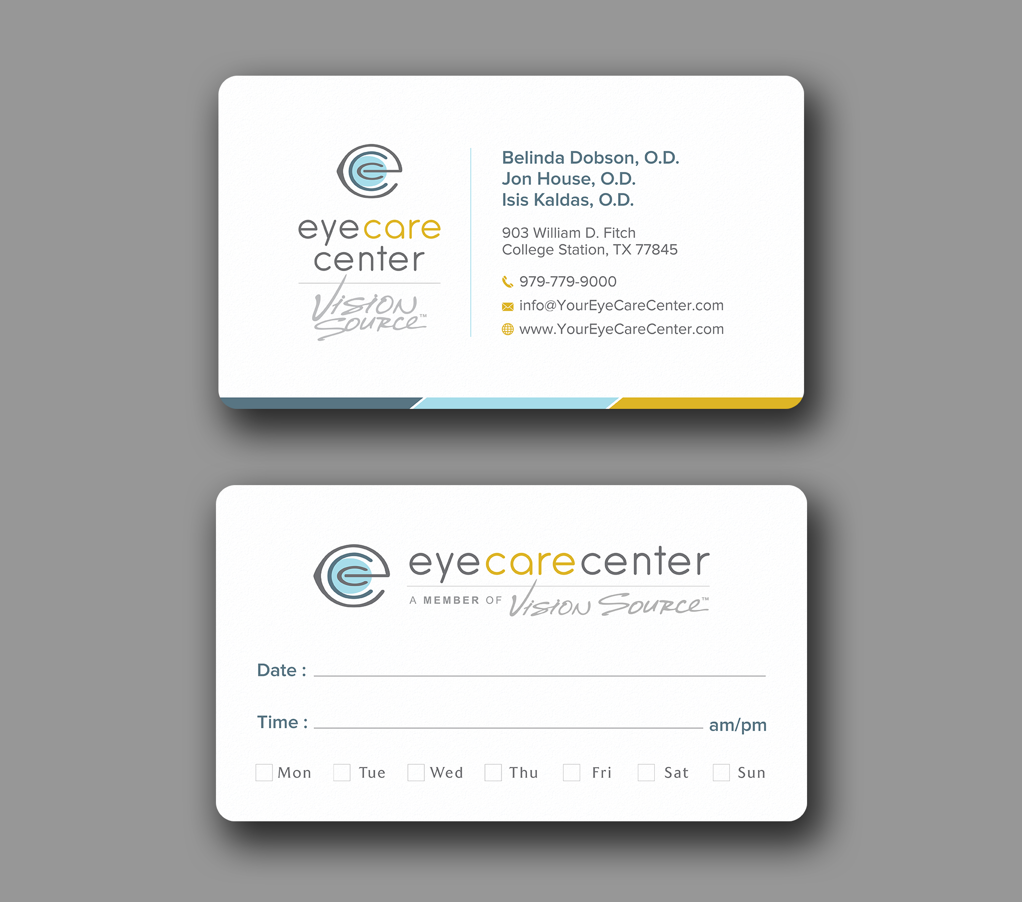 Diseño de Tarjeta de Presentación por Uttom 2 para Eye Care Center | Diseño #35529195