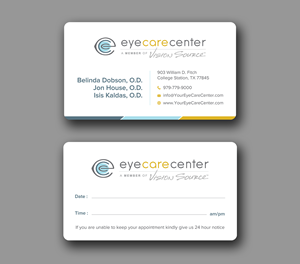 Business Card Design by Uttom 2 for Eye Care Center | Design: #35529592