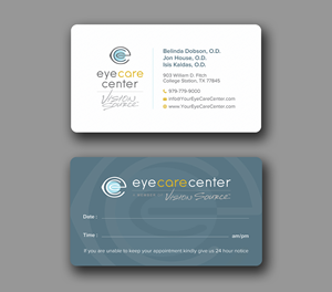 Business Card Design by Uttom 2 for Eye Care Center | Design: #35529760