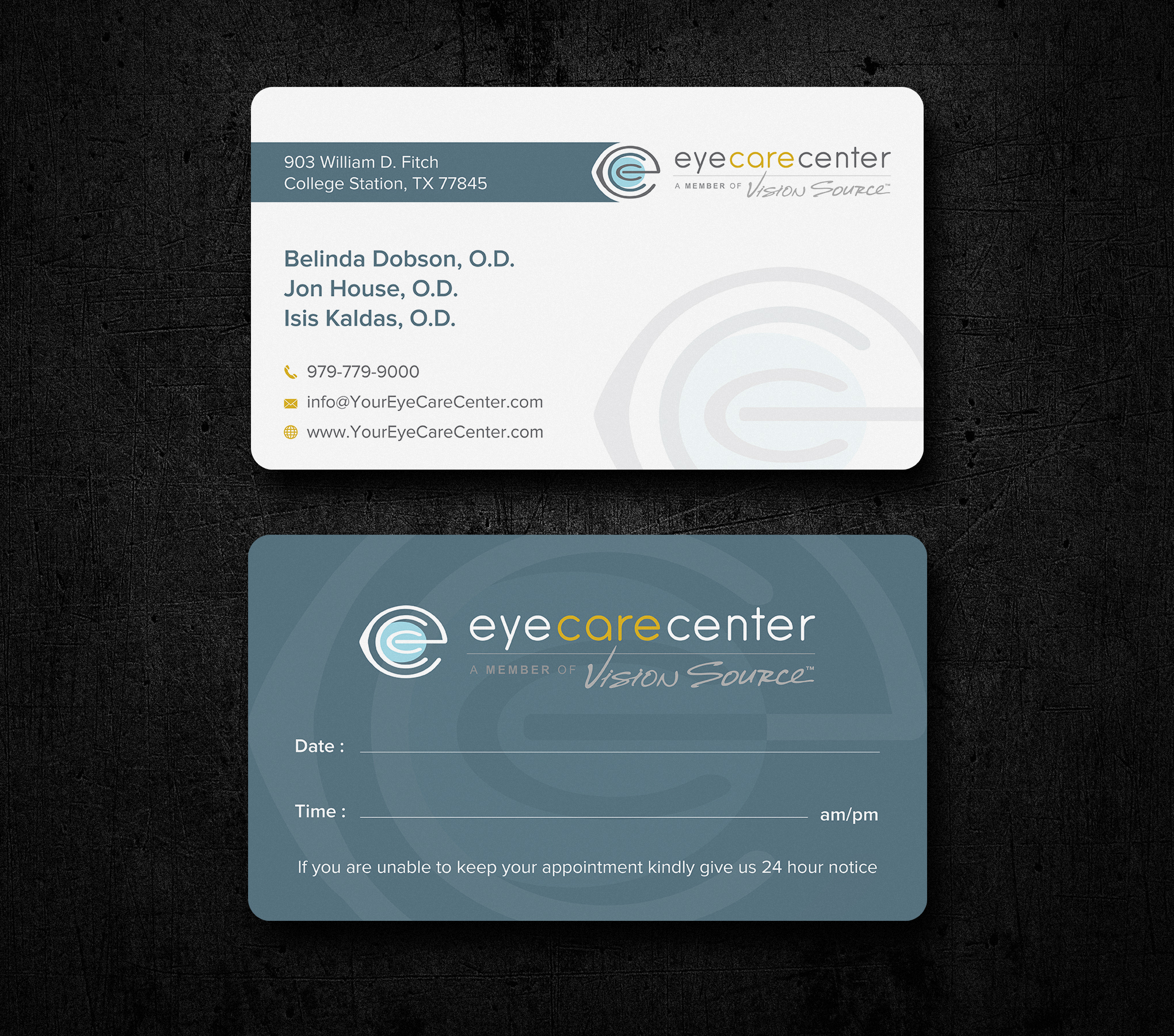 Design de Carte de Visite par Uttom 2 pour Eye Care Center | Design #35529774
