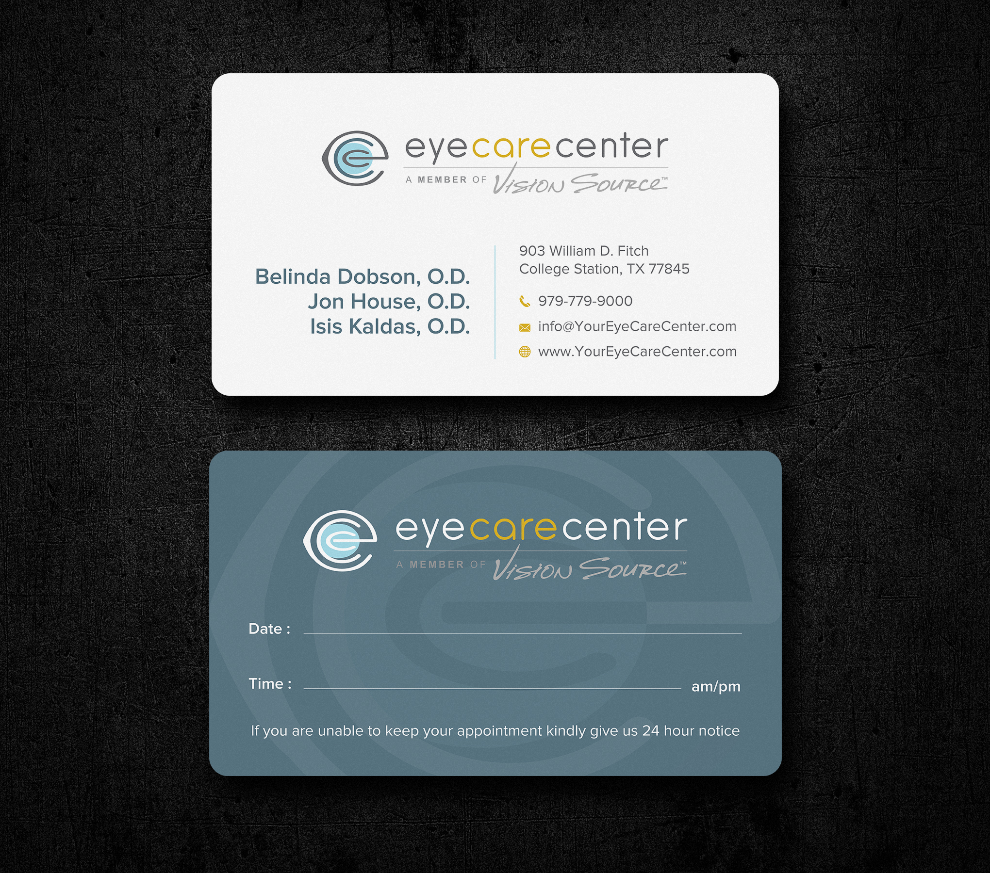 Design de Carte de Visite par Uttom 2 pour Eye Care Center | Design #35529776