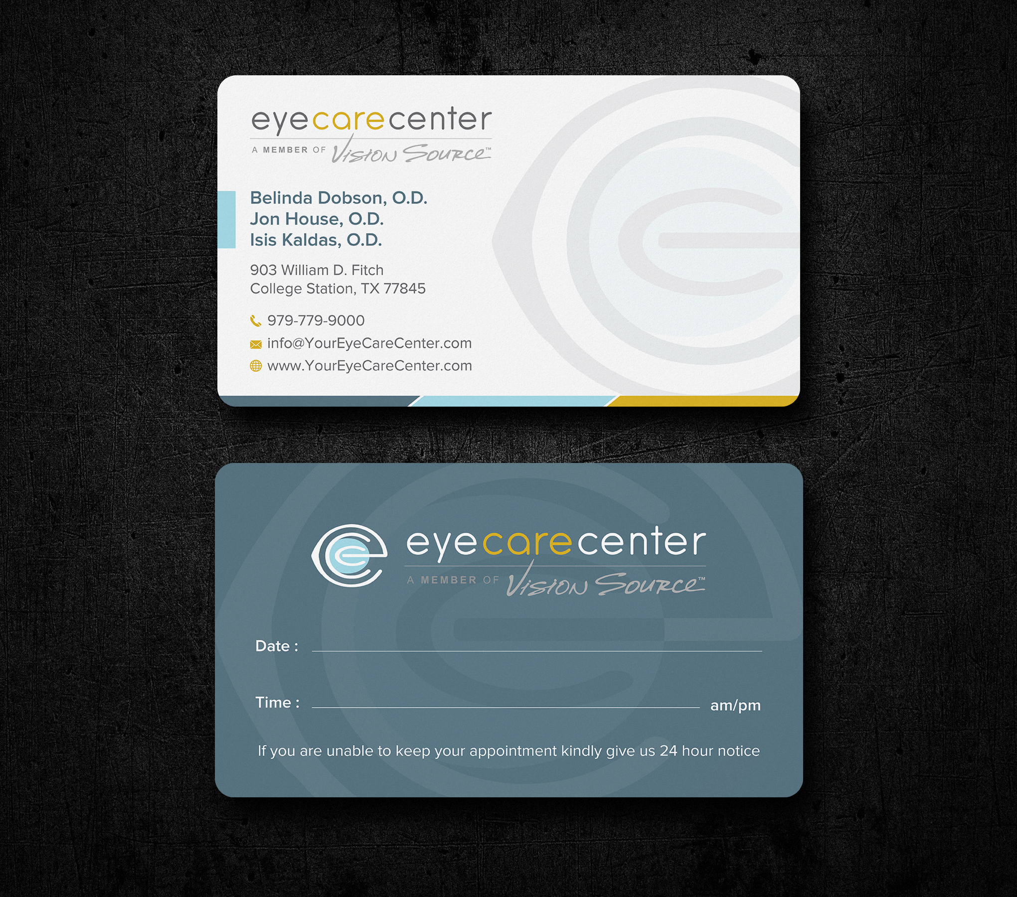 Design de Carte de Visite par Uttom 2 pour Eye Care Center | Design #35529777