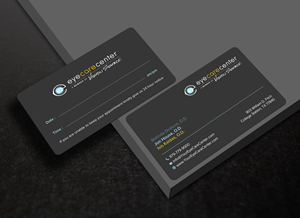 Visitenkarten-Design von Uttom 2 für Eye Care Center | Design: #35530636