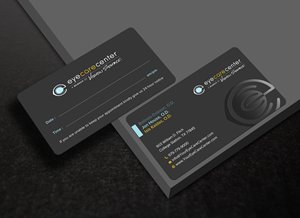 Business Card Design by Uttom 2 for Eye Care Center | Design: #35530675