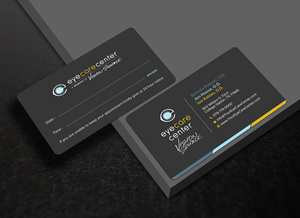 Business Card Design by Uttom 2 for Eye Care Center | Design: #35530678