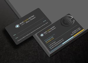 Business Card Design by Uttom 2 for Eye Care Center | Design: #35530679