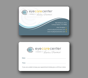 Business Card Design by Uttom 2 for Eye Care Center | Design: #35531222