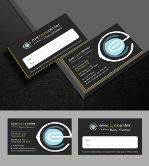 Design de Carte de Visite par Uttom 2 pour Eye Care Center | Design : #35542504